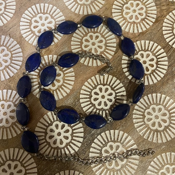 Vintage Lapis Lazuli necklace set - Picture 6 of 9